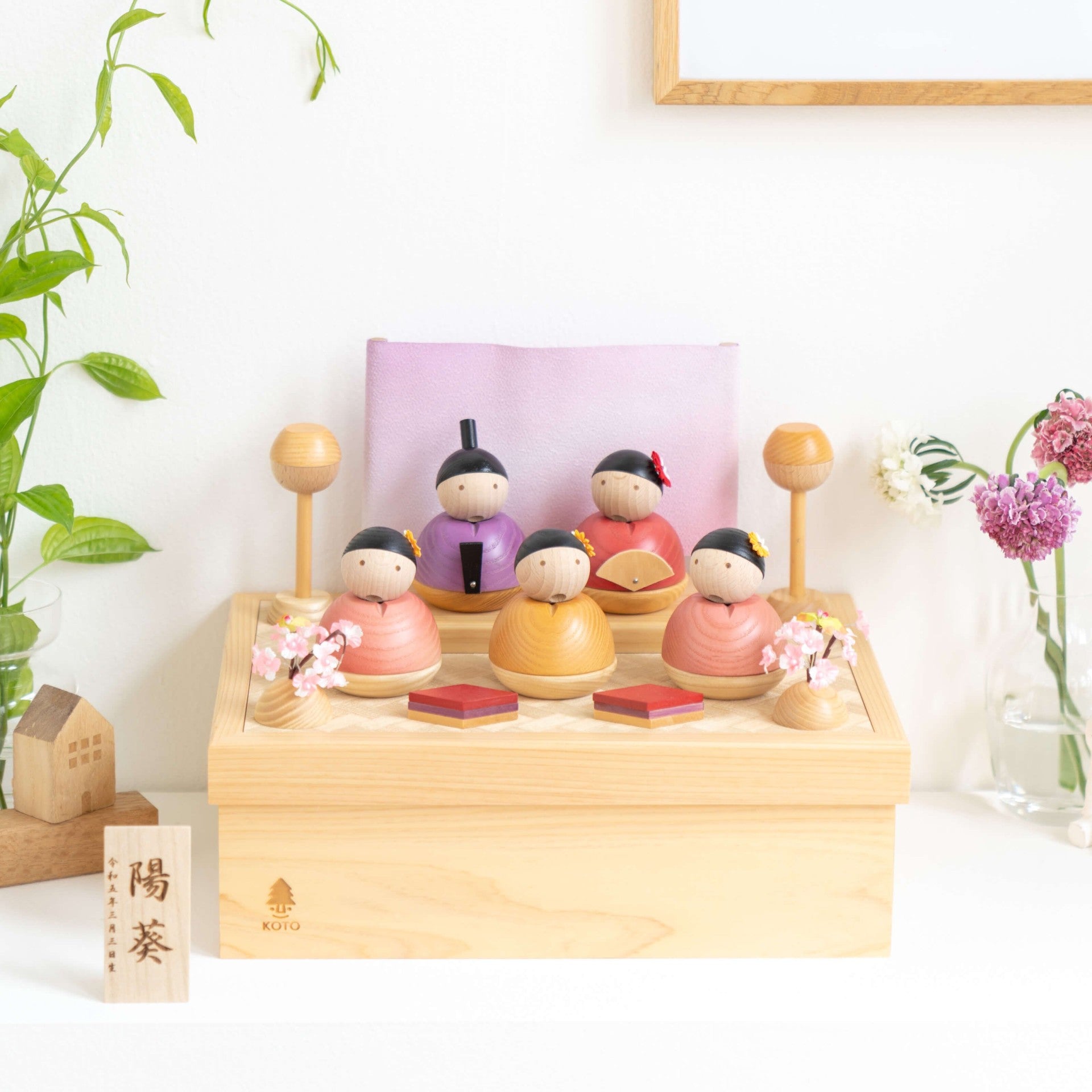 ことの木製ひな人形【新作情報♪】