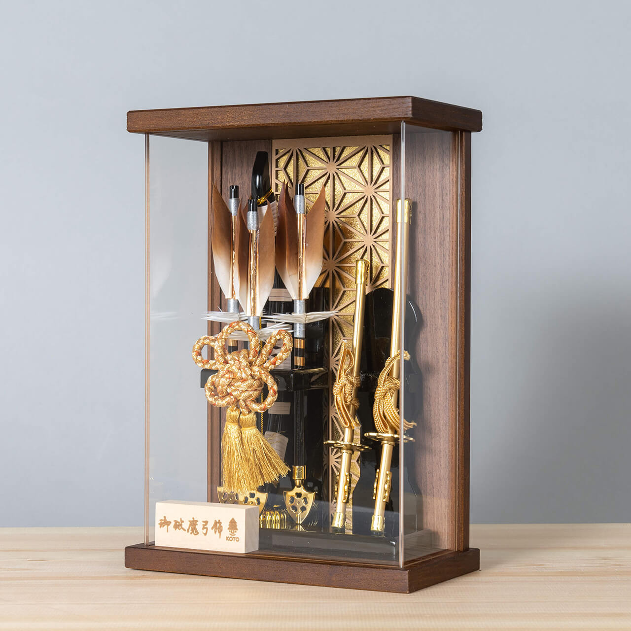 ことの破魔弓 つき 麻の葉Bケース