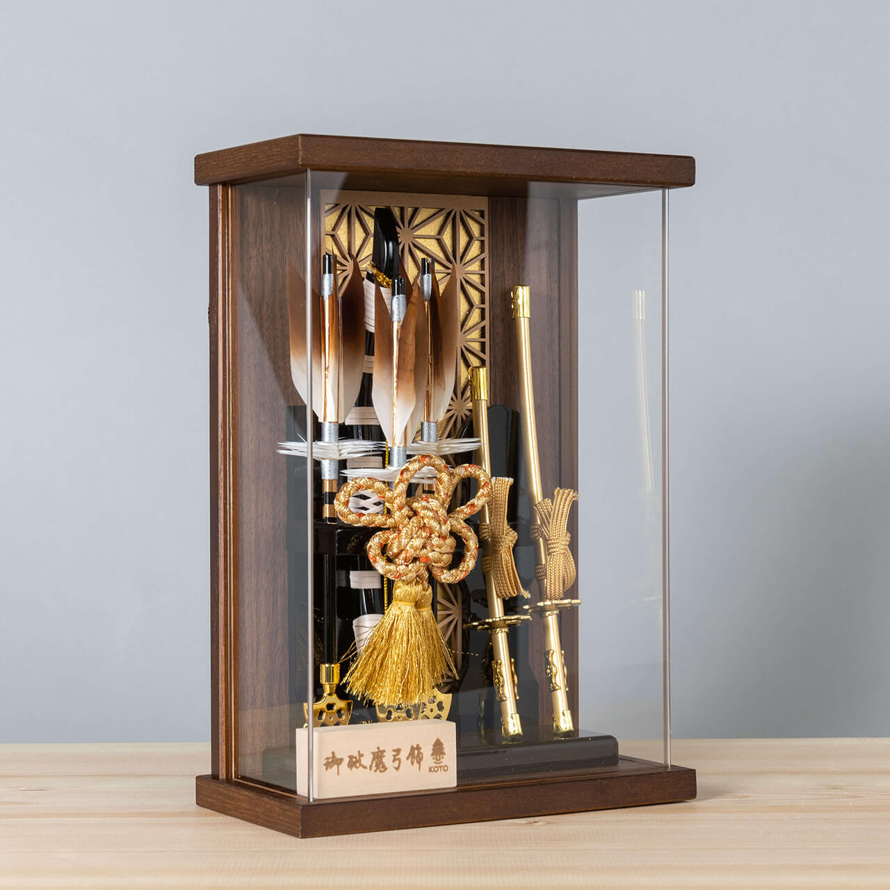 ことの破魔弓 つき 麻の葉Bケース