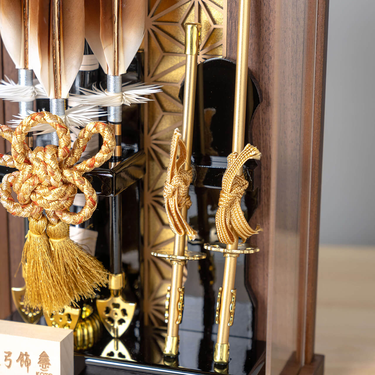 ことの破魔弓 つき 麻の葉Bケース