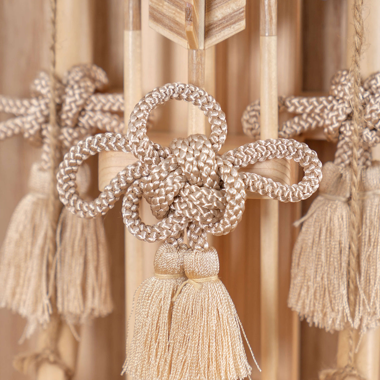 ことの木製破魔弓 青海波 Nケース