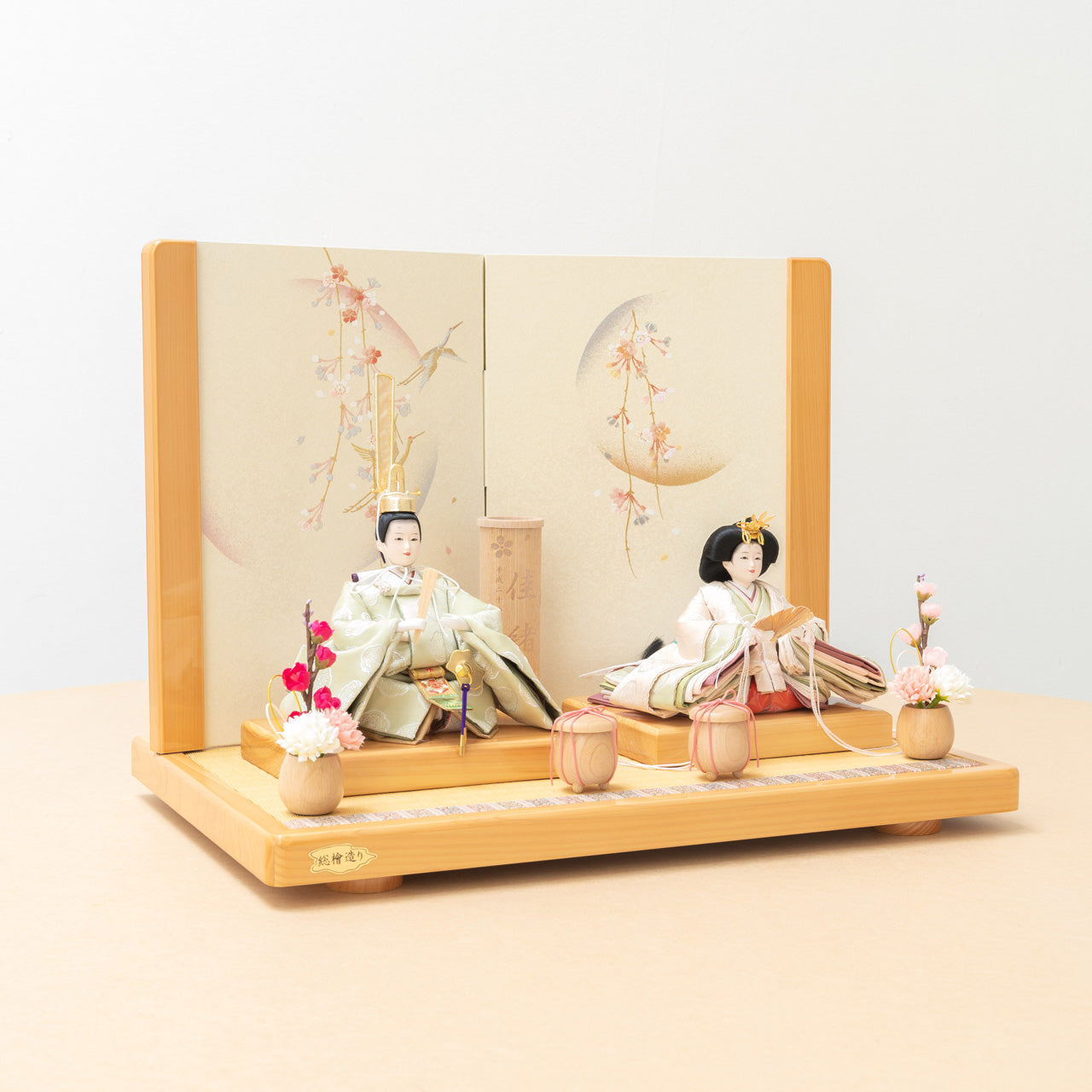 【早割】ことのひな人形 このは ひのき 平台