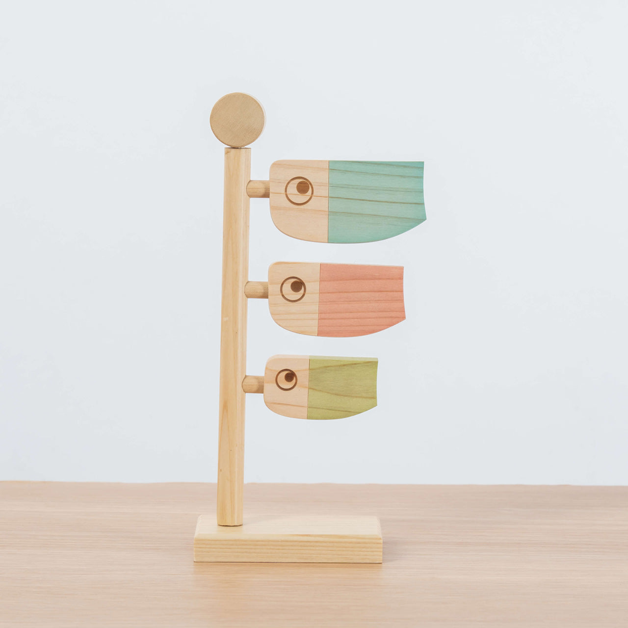 ことの木製鯉のぼり ひのき小