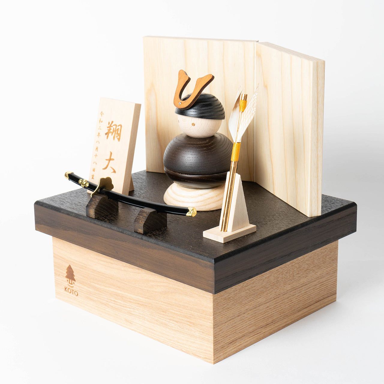 ことの木製鎧 大鍬 収納