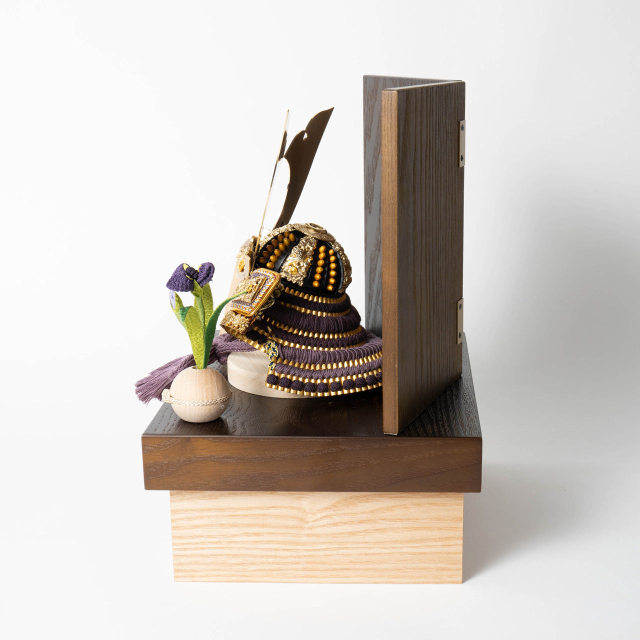 KOTO×悠雅コラボ兜 金大鍬 青海波 BB収納