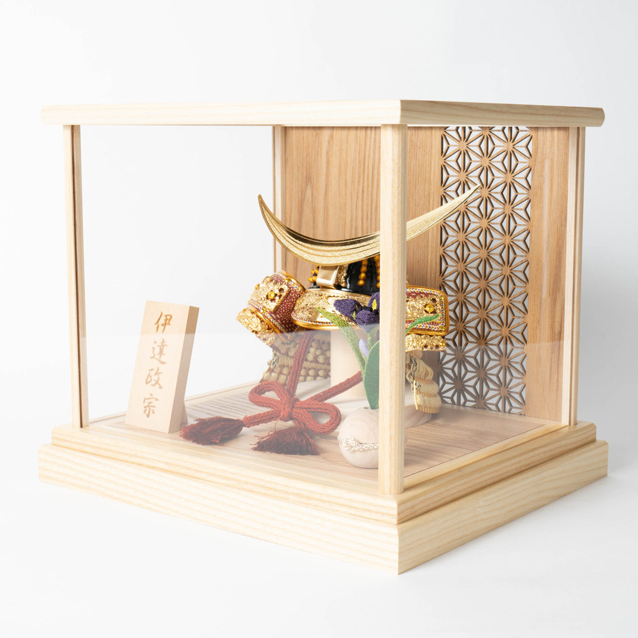 KOTO×悠雅コラボ兜 伊達政宗 麻の葉 Nケース