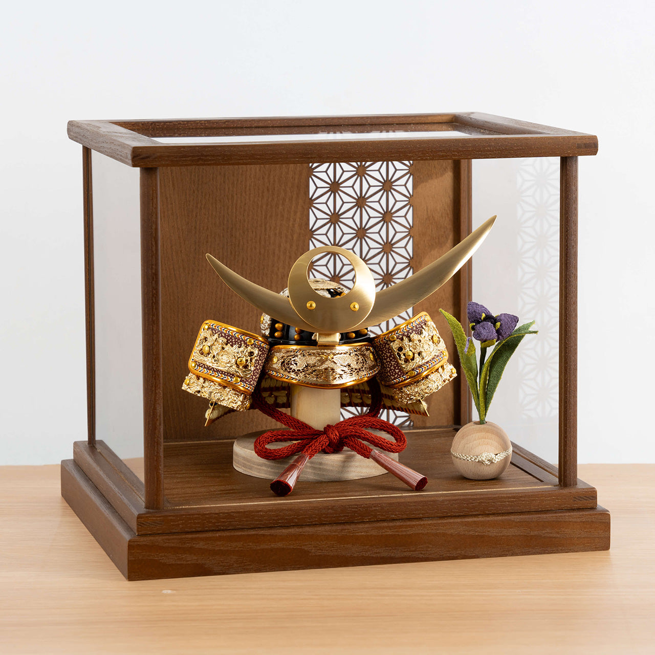 KOTO×悠雅コラボ兜 上杉謙信 麻の葉 Bケース