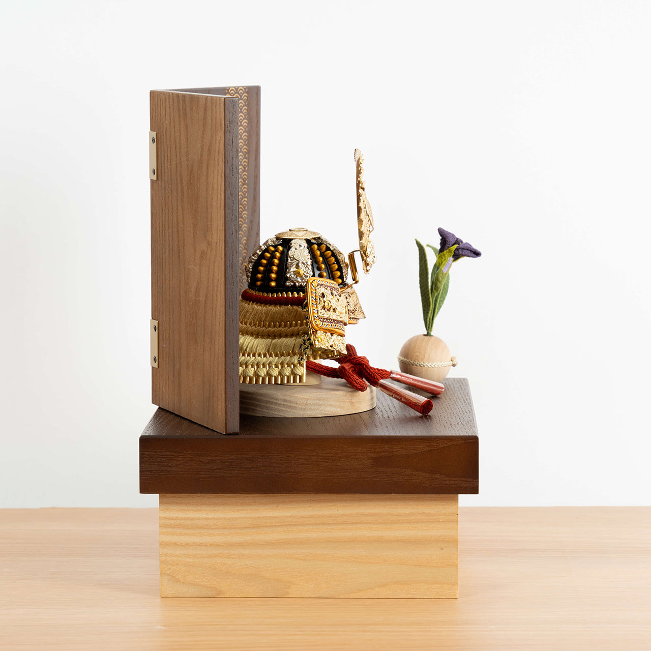 KOTO×悠雅コラボ兜 徳川家康 青海波 BB収納