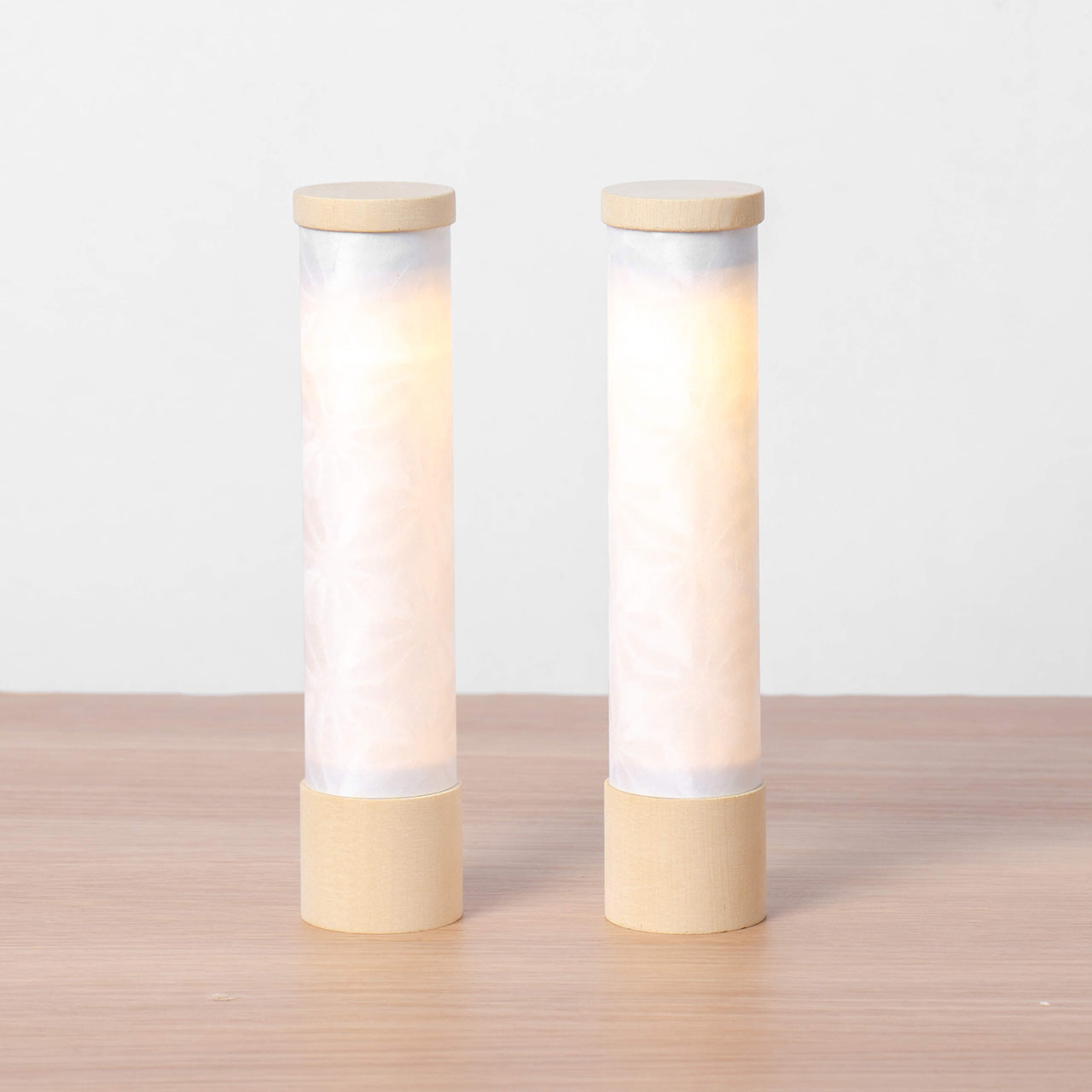 ことのオリジナル雑貨 行燈 和紙 18cm(2本セット)