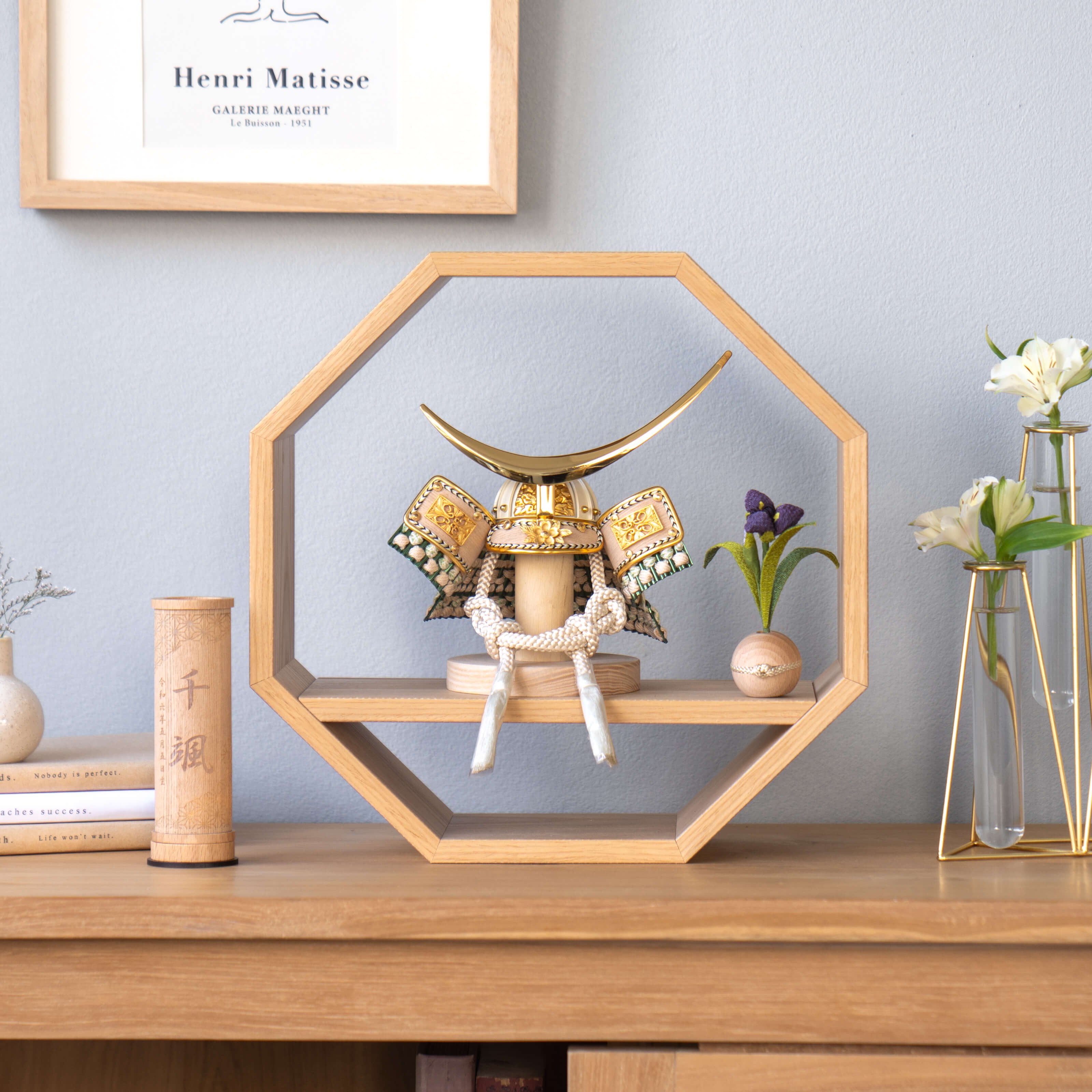 ことのオリジナル兜 伊達政宗 八角 ナチュラル