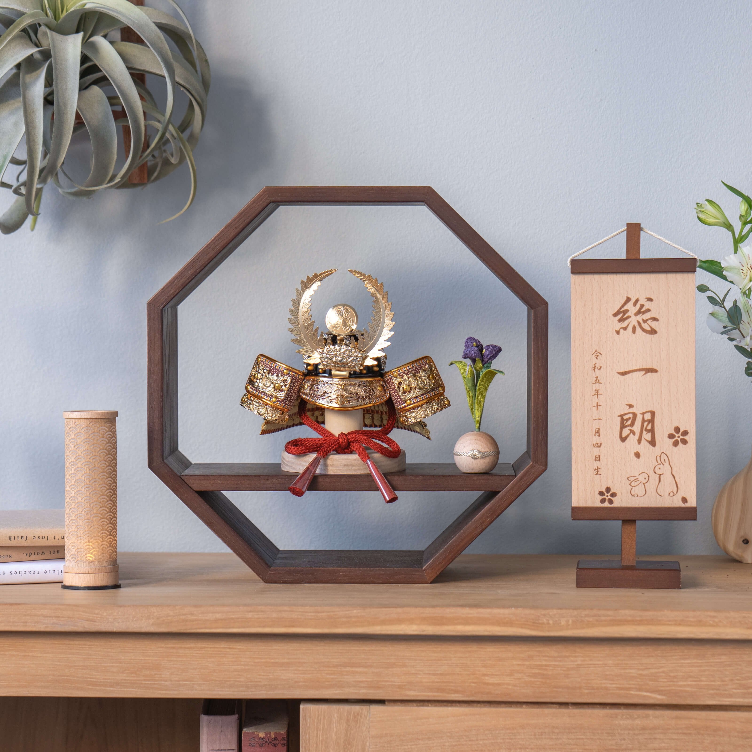 KOTO×悠雅コラボ兜 徳川家康 八角 B