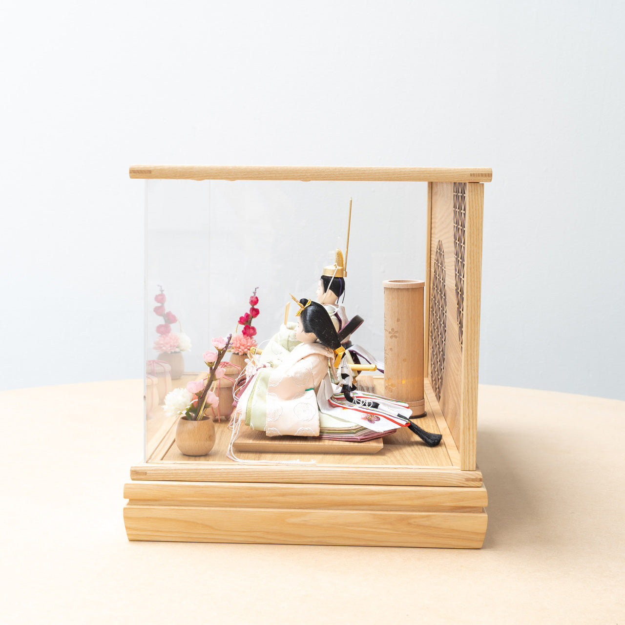 【早割】ことのひな人形 このは 麻の葉 和ケース