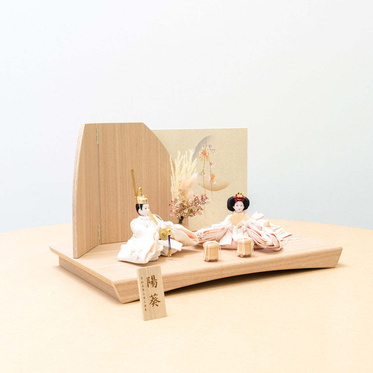 【早割】ことの平安ひな ゆき 灯平台 立花P付