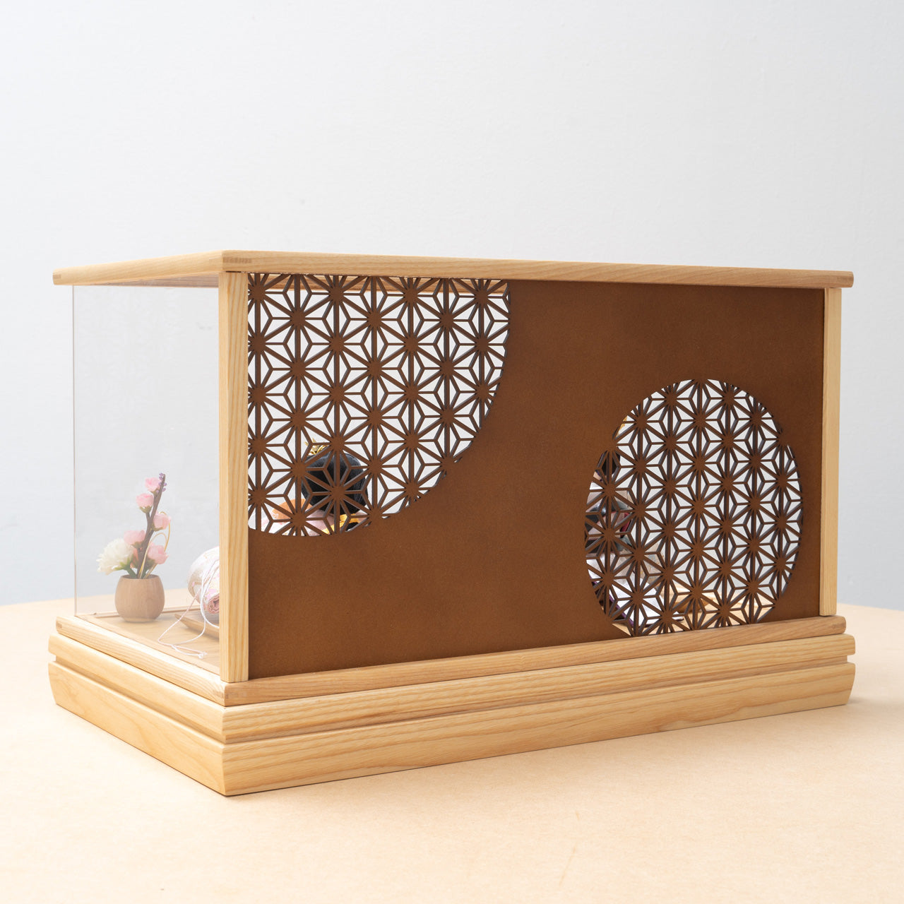 【早割】ことのひな人形 そら 麻の葉 和ケース