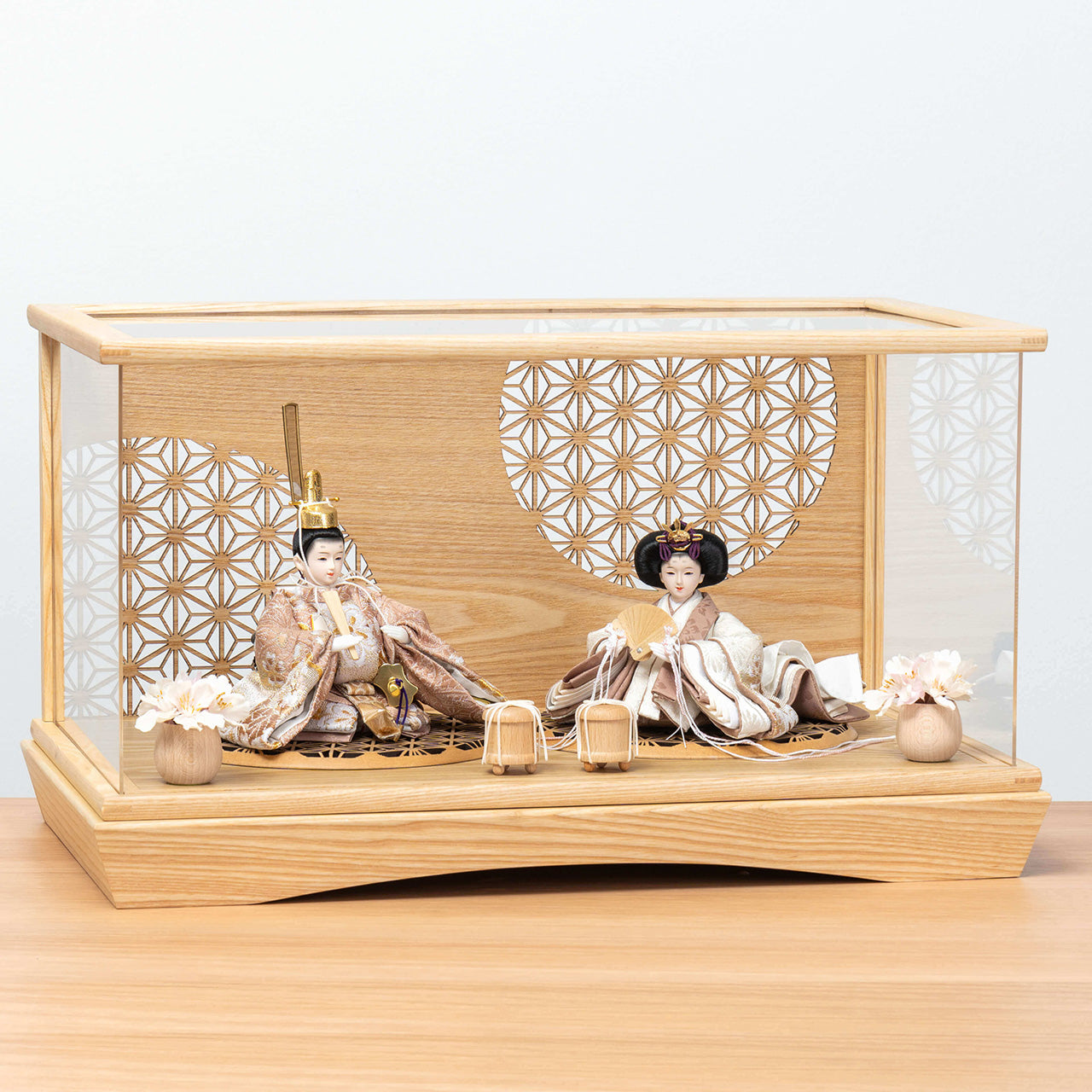 ことのつぼみシリーズ ほのか 麻の葉 円ケース