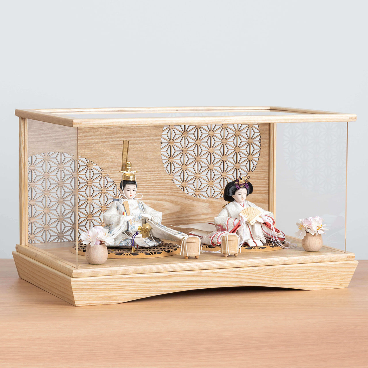 ことのつぼみシリーズ そら 麻の葉 円ケース