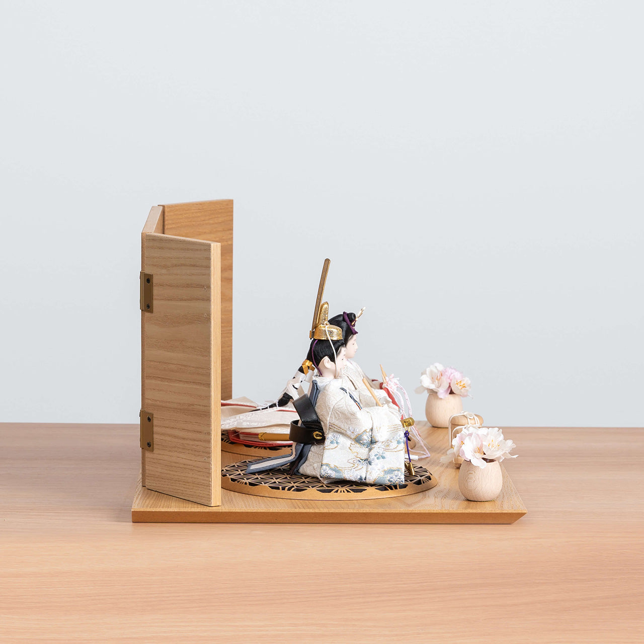 ことのつぼみシリーズ そら 月型麻の葉 N平台