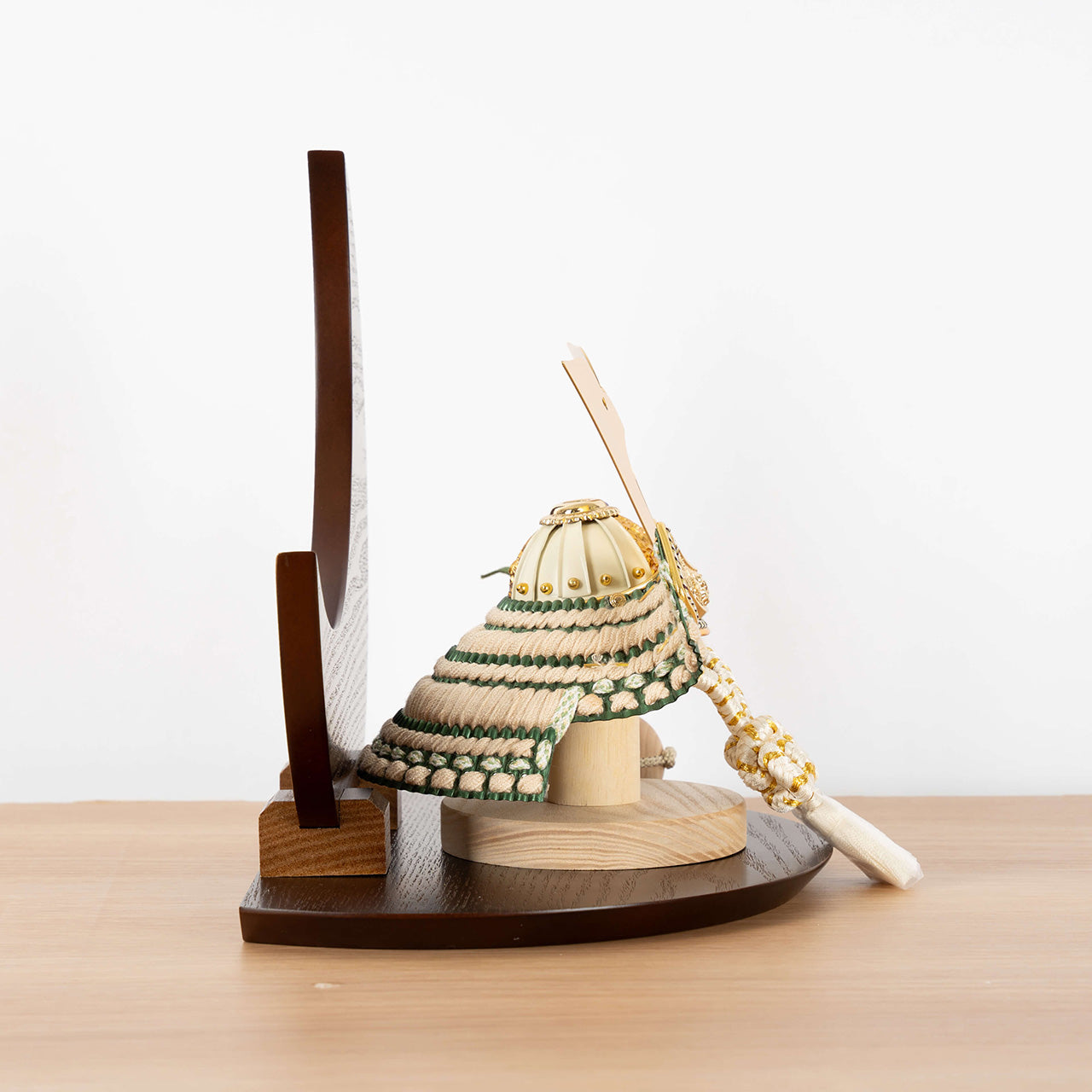 ことのオリジナル兜 だいち 三日月 ブラウン