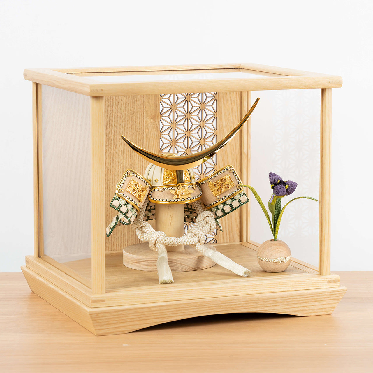 ことのオリジナル兜 伊達政宗 麻の葉 Nケース