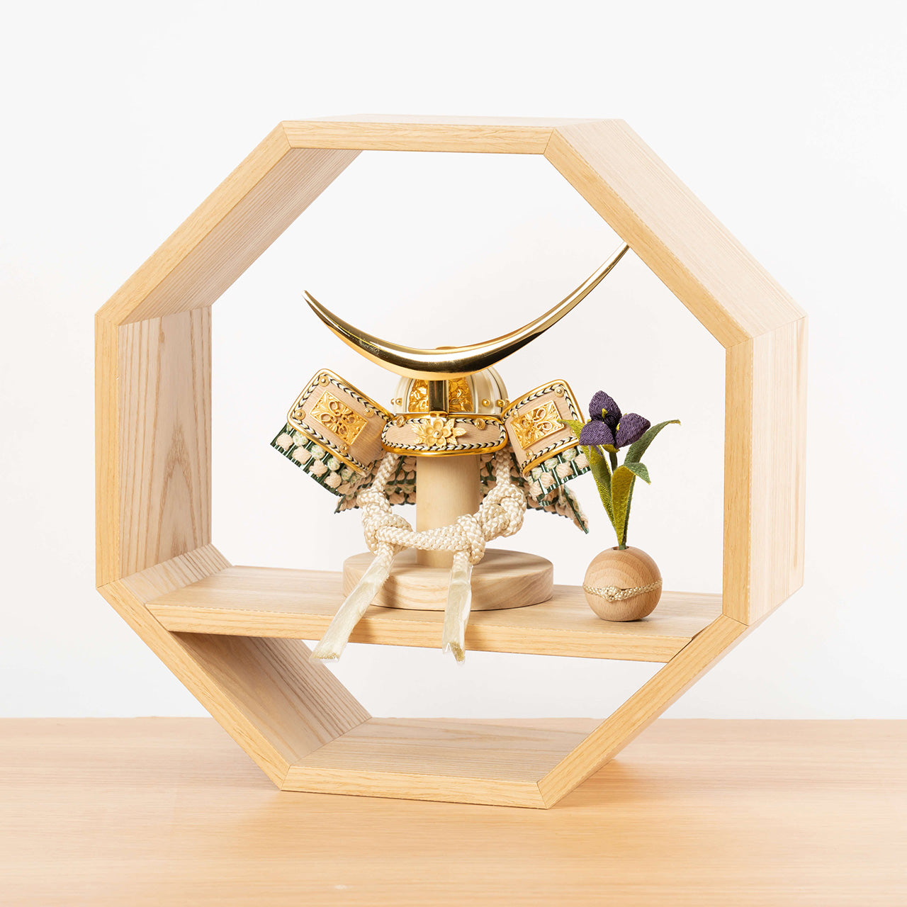 ことのオリジナル兜 伊達政宗 八角 ナチュラル