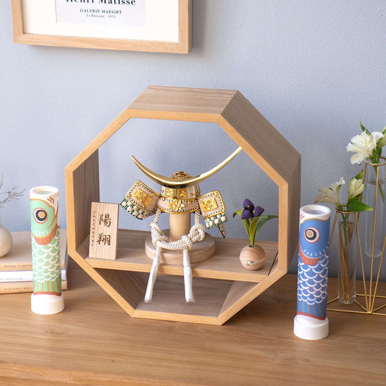 ことのオリジナル兜 伊達政宗 八角 ナチュラル