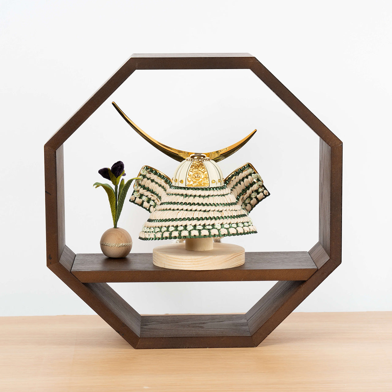 ことのオリジナル兜 伊達政宗 八角 ブラウン