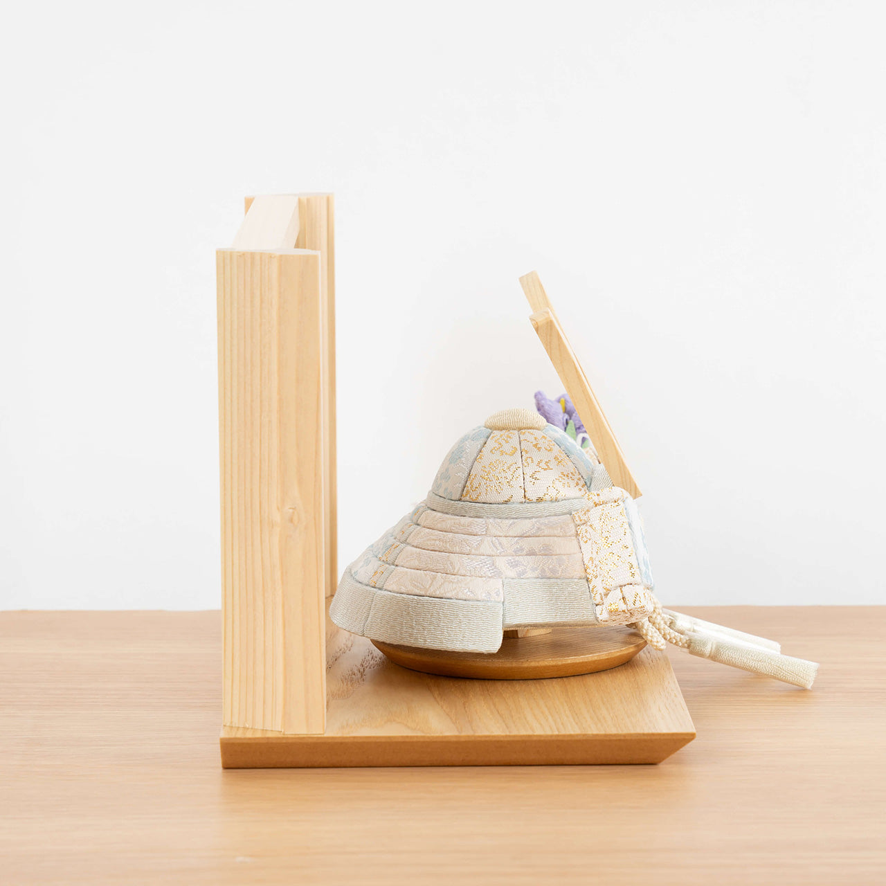 ことの木目込かぶと そら 鍬形 組子細工 麻の葉