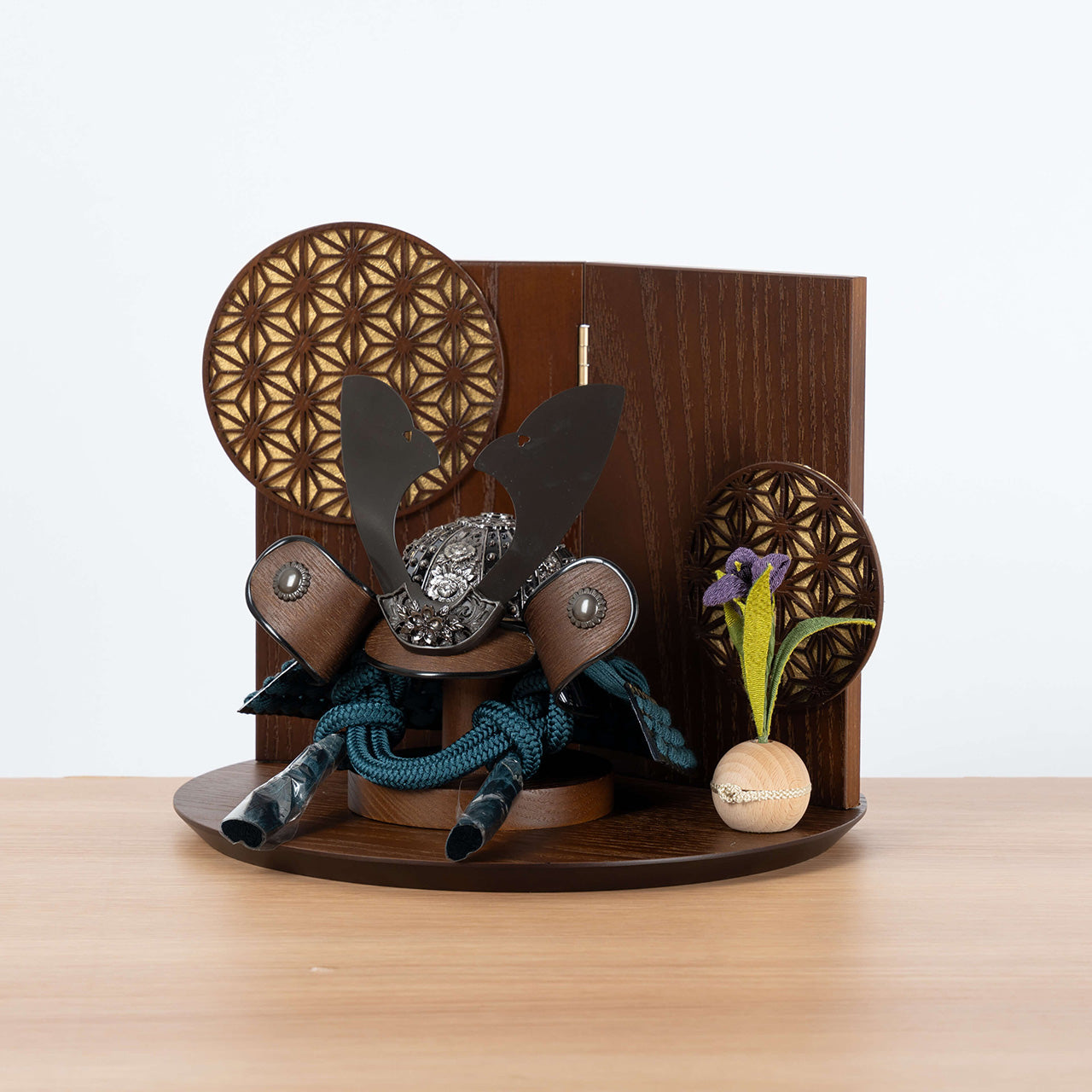 ことのおぼこ兜 こく 巴セット 麻の葉 B