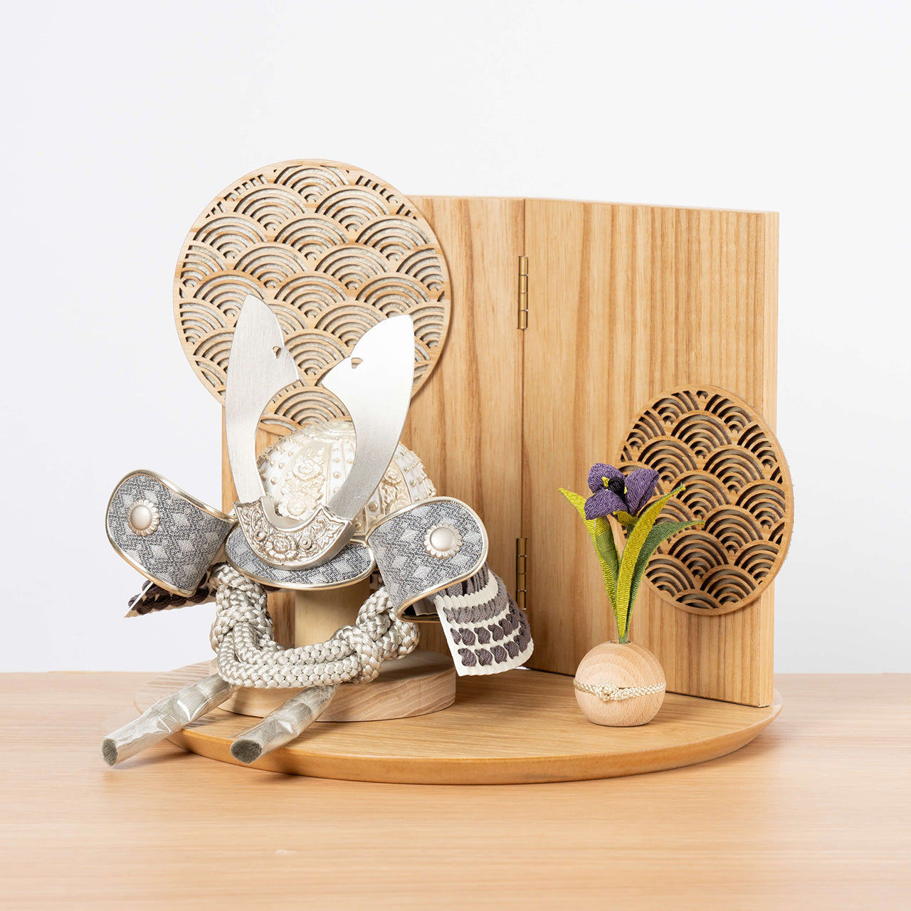 ことのおぼこ兜 せい 巴セット 青海波 N