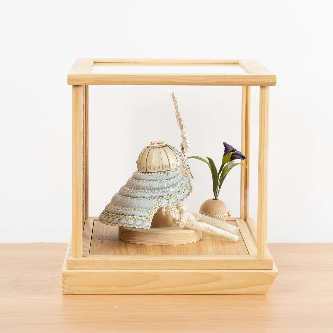 ことのオリジナル兜 徳川家康 麻の葉 Nケース