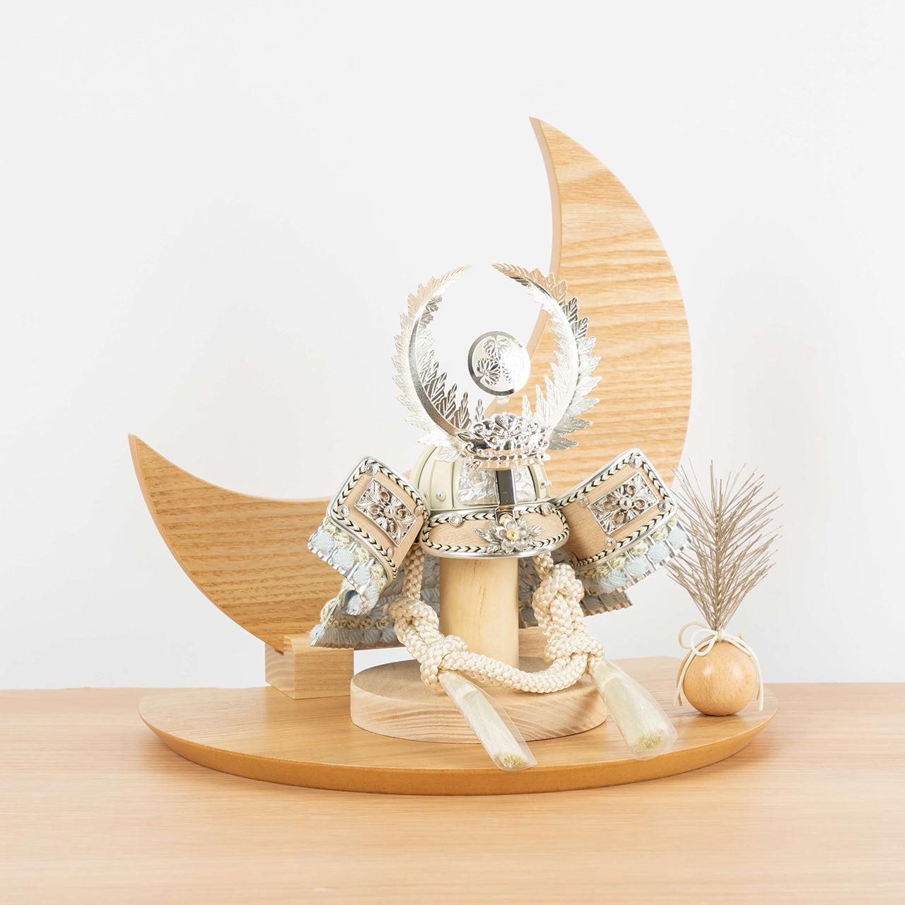 ことのオリジナル兜 徳川家康 三日月 ナチュラル