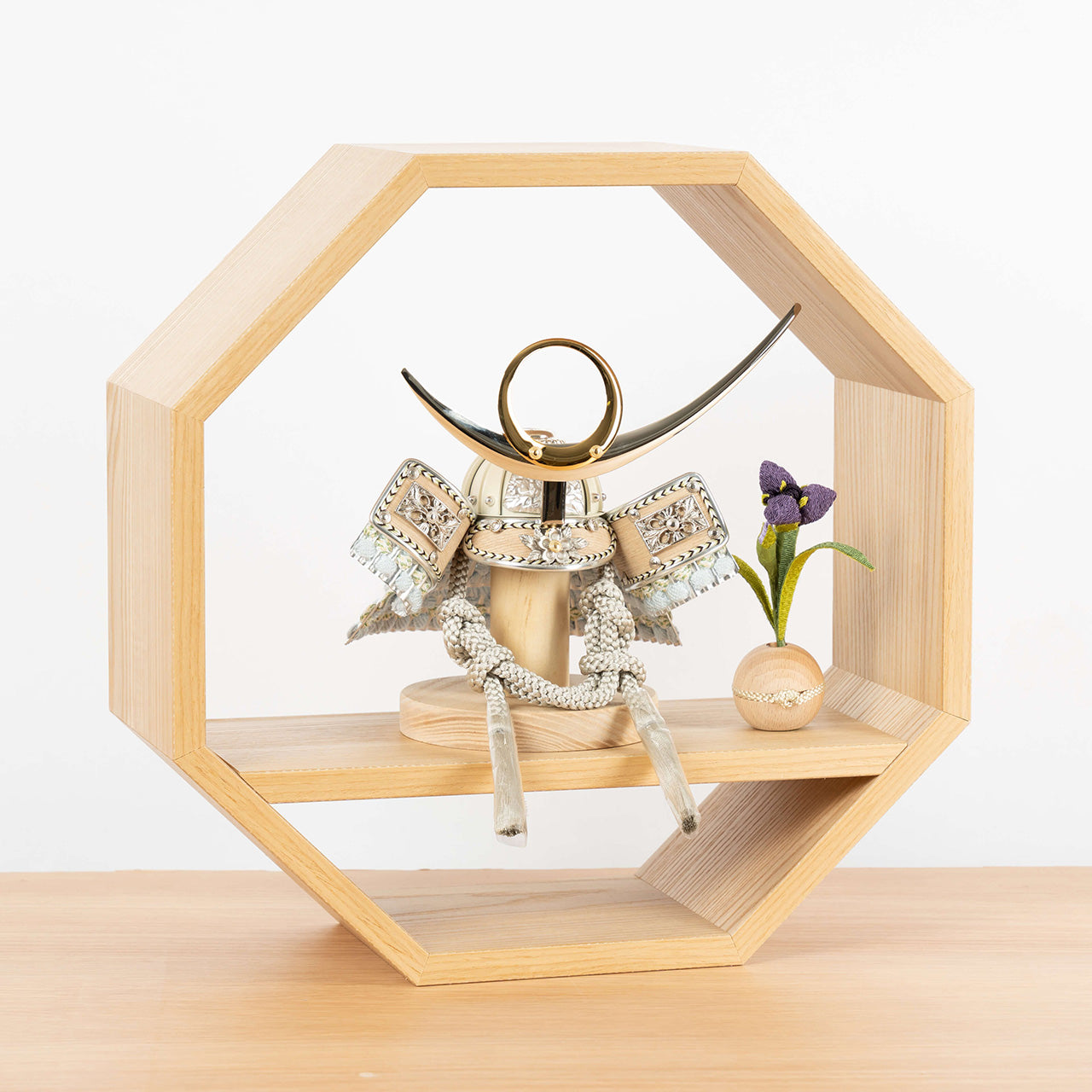 ことのオリジナル兜 上杉謙信 八角 ナチュラル