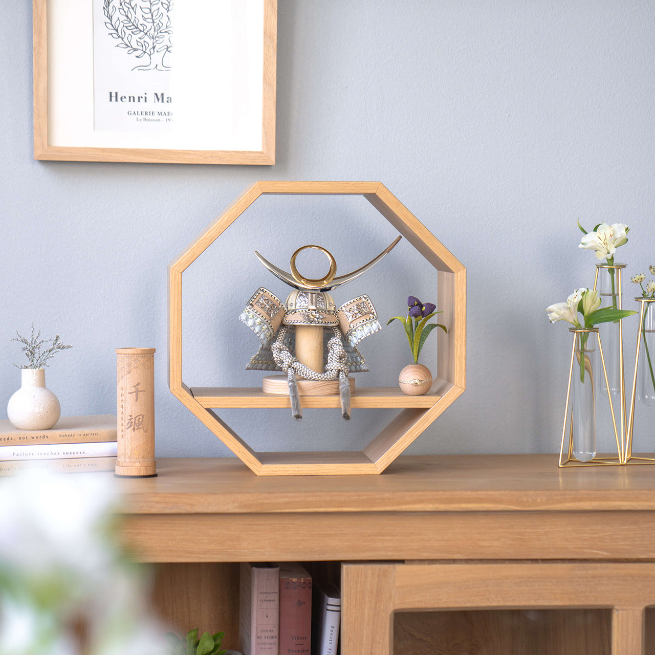 ことのオリジナル兜 上杉謙信 八角 ナチュラル