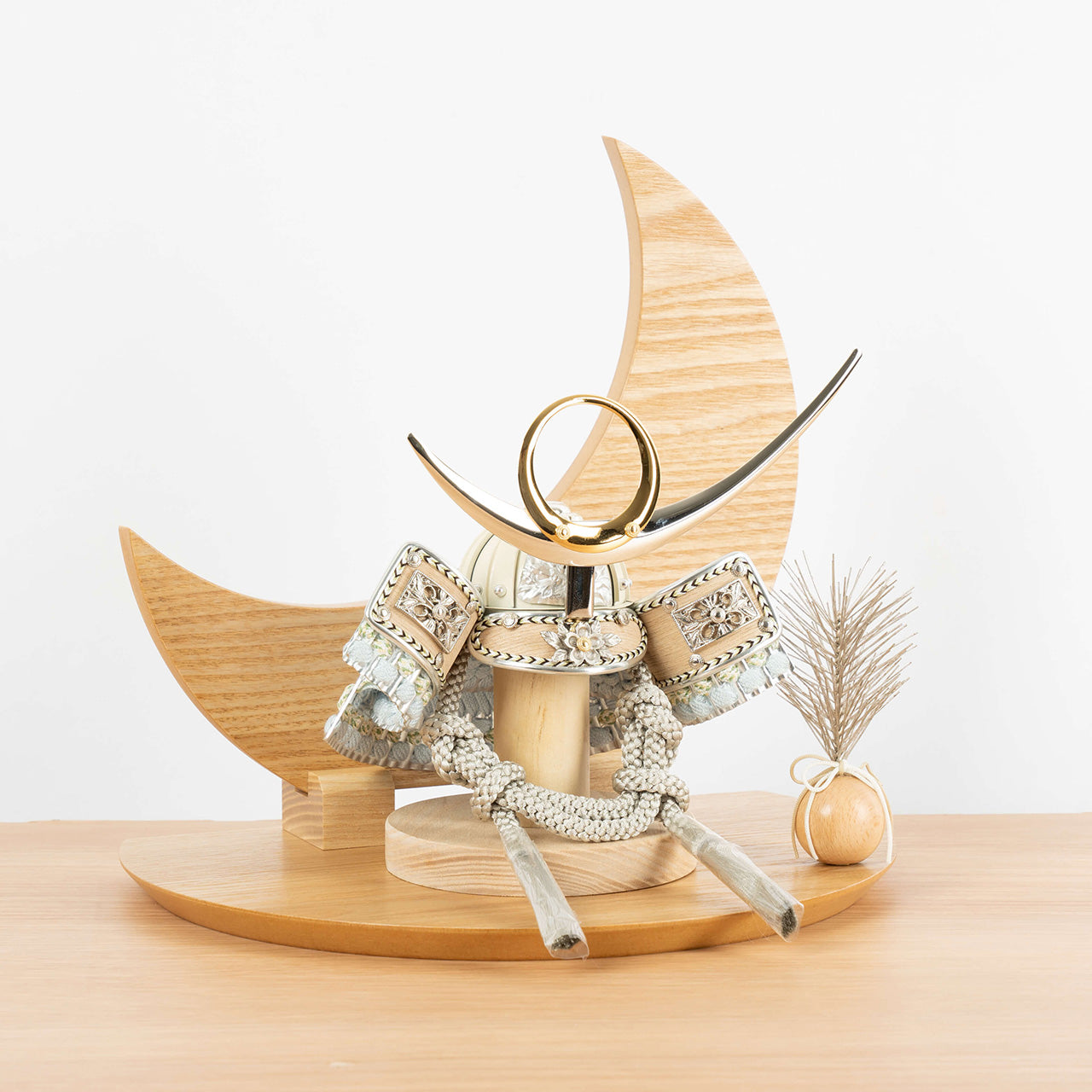 ことのオリジナル兜 上杉謙信 三日月 ナチュラル