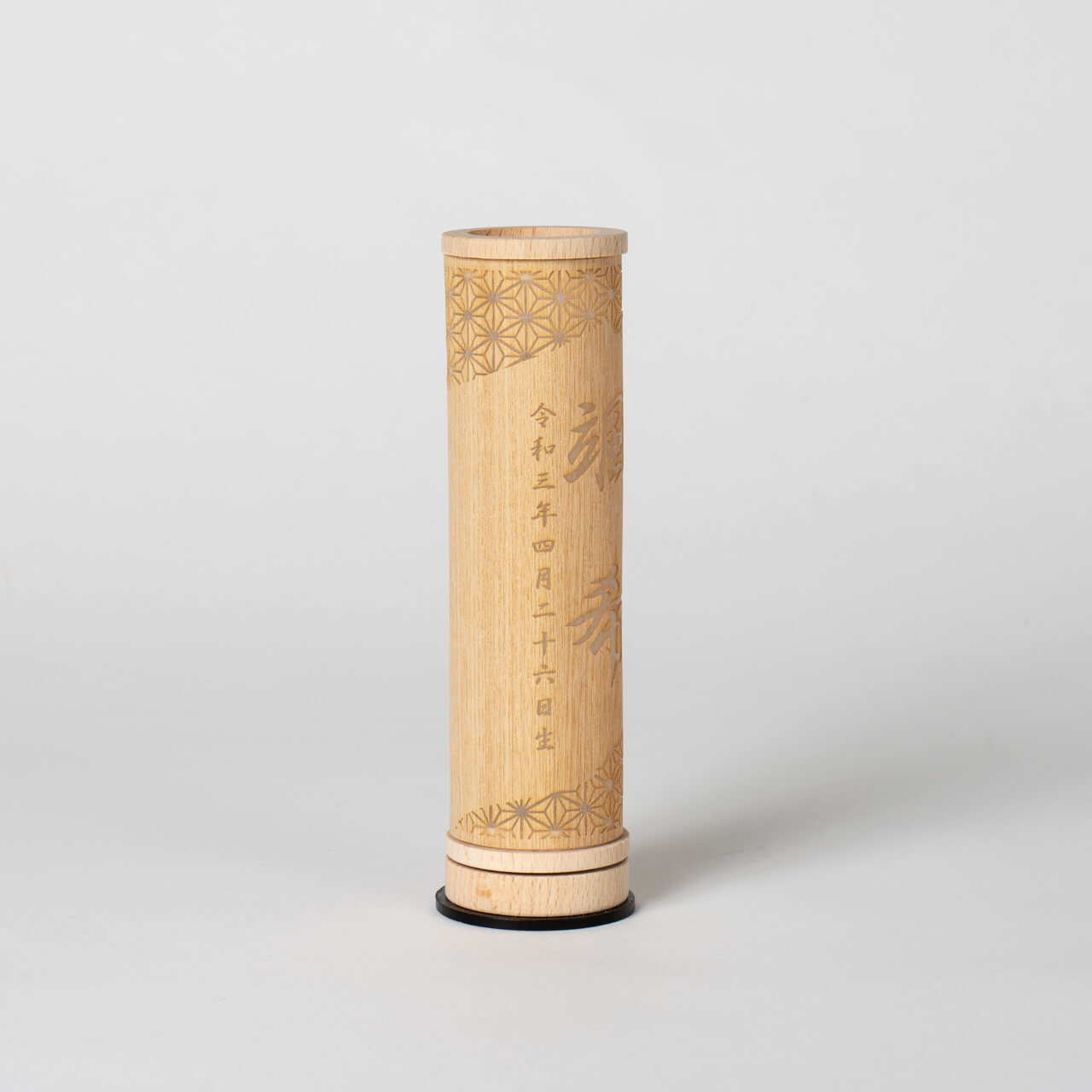 ことのオリジナル雑貨 行燈 麻の葉 14cm