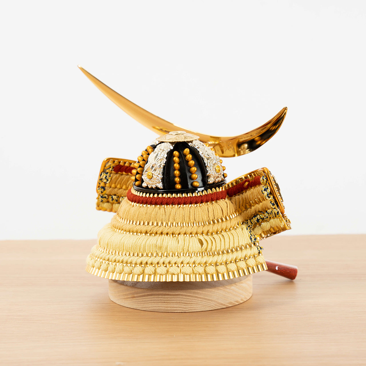 KOTO×悠雅コラボ兜 伊達政宗 麻の葉 円形N衝立