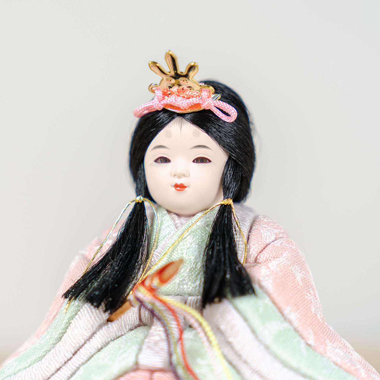 ことの木目込ひな このは ケース 灯桜付