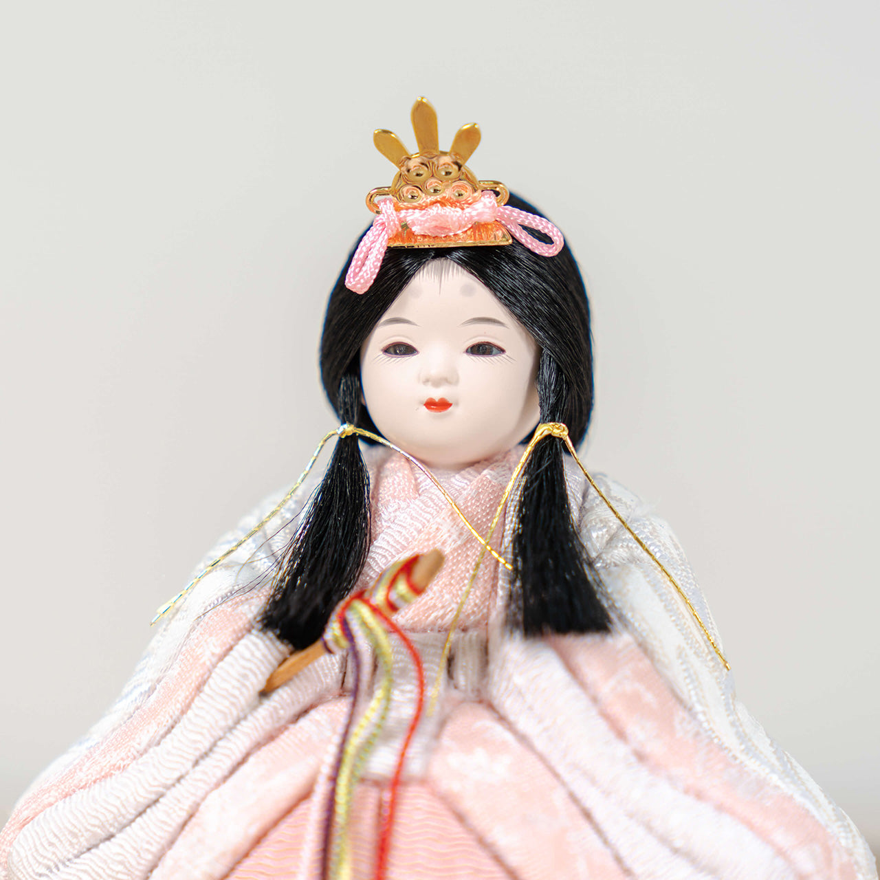 ことの木目込ひな そら 麻の葉 収納