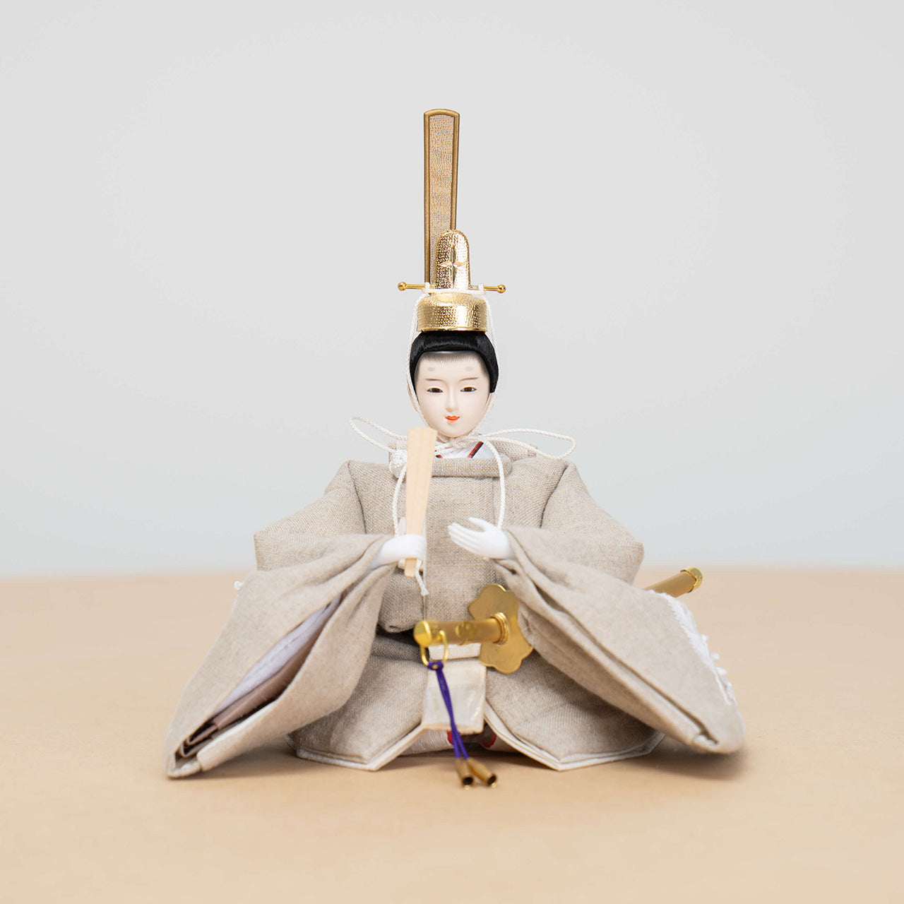 ことのひな人形 かれん 麻の葉収納 NN ピンク和紙