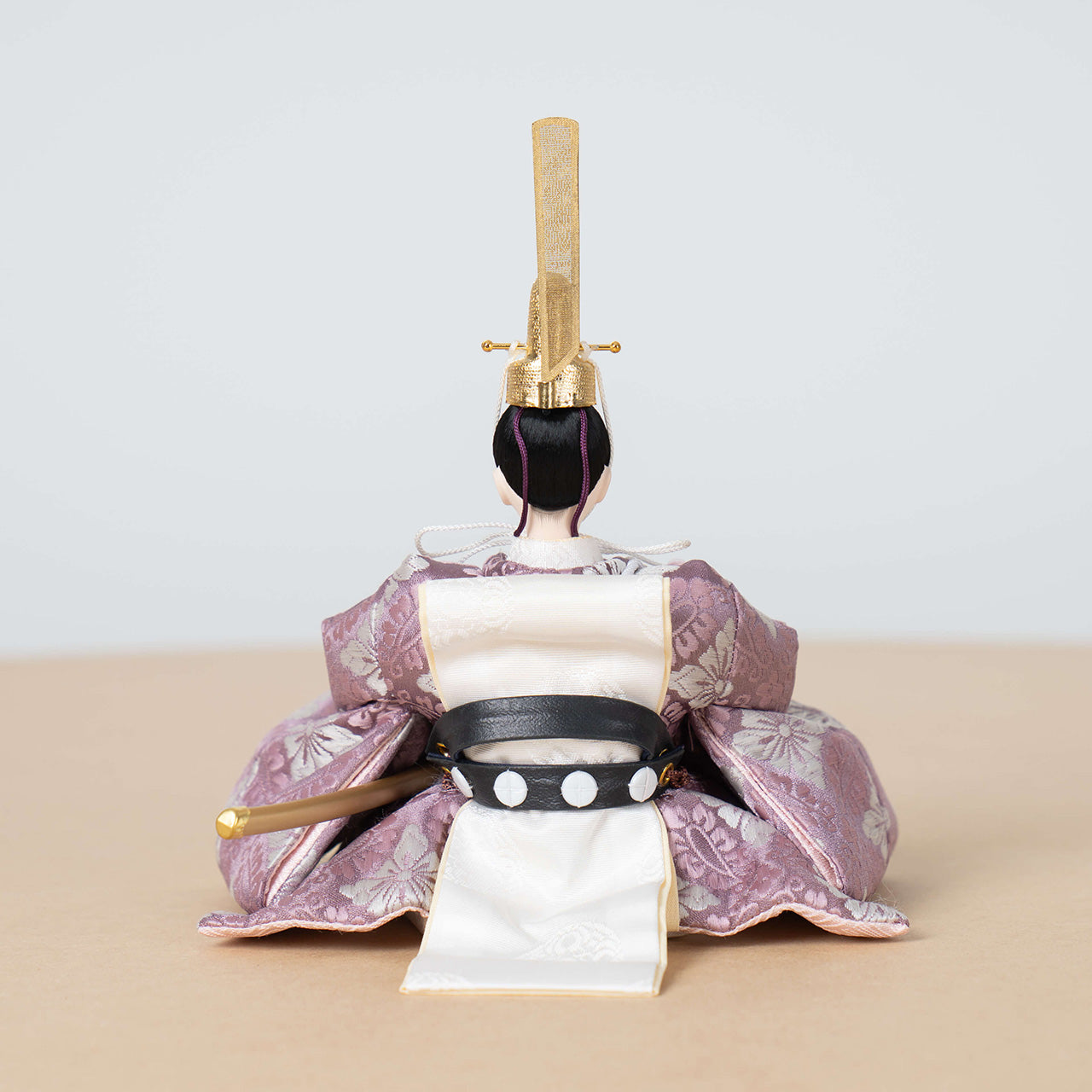 ことのひな人形 ゆい 麻の葉 N平台 ピンク和紙 駿河行燈付