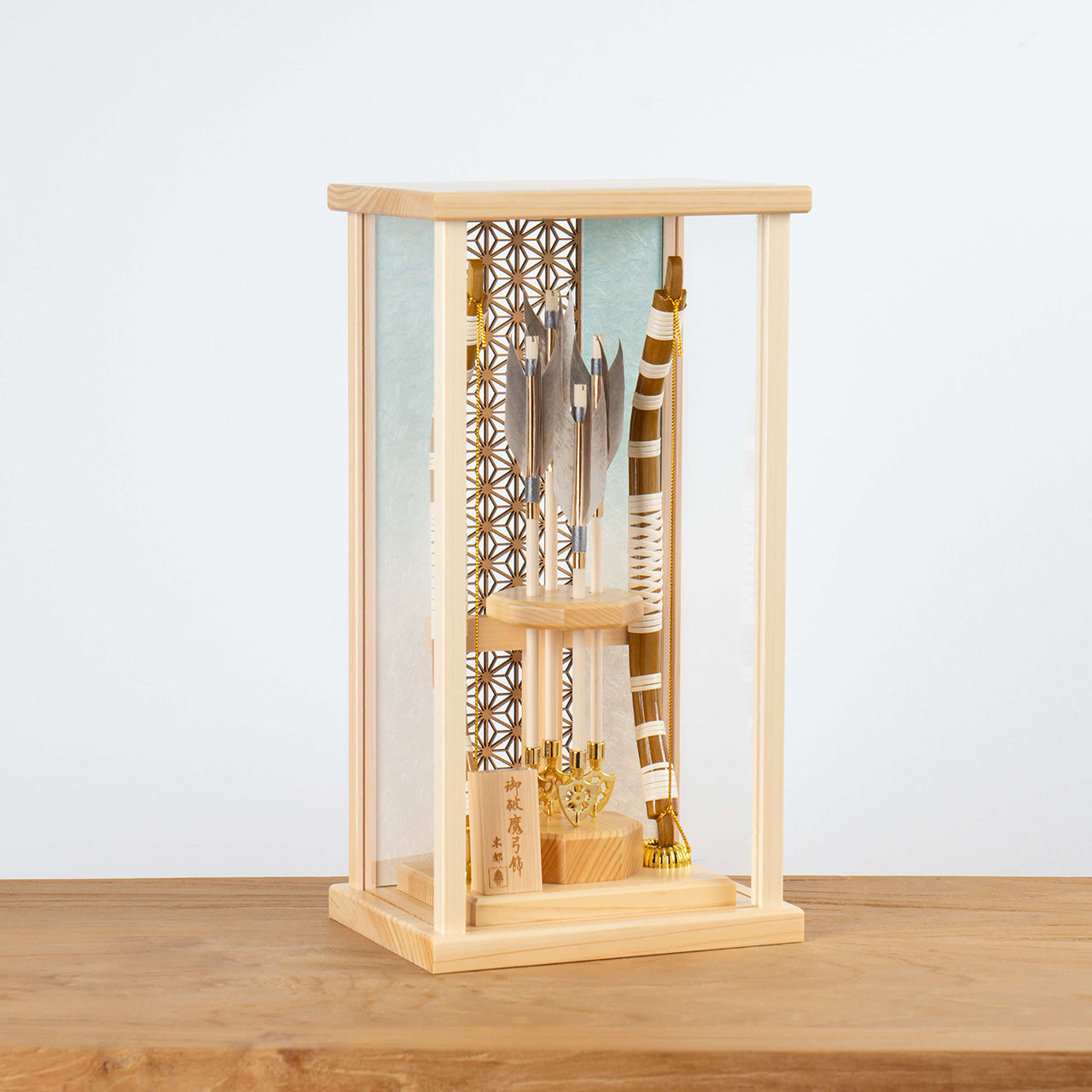 ことの破魔弓　ひのき麻の葉　そら