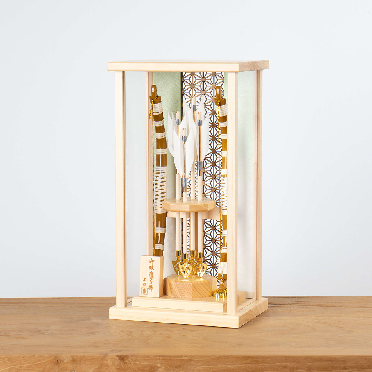 ことの破魔弓　ひのき麻の葉　だいち