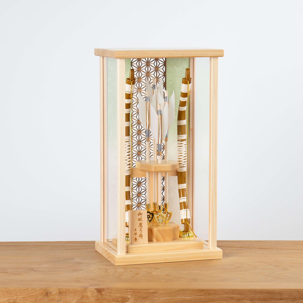 ことの破魔弓　ひのき麻の葉　だいち