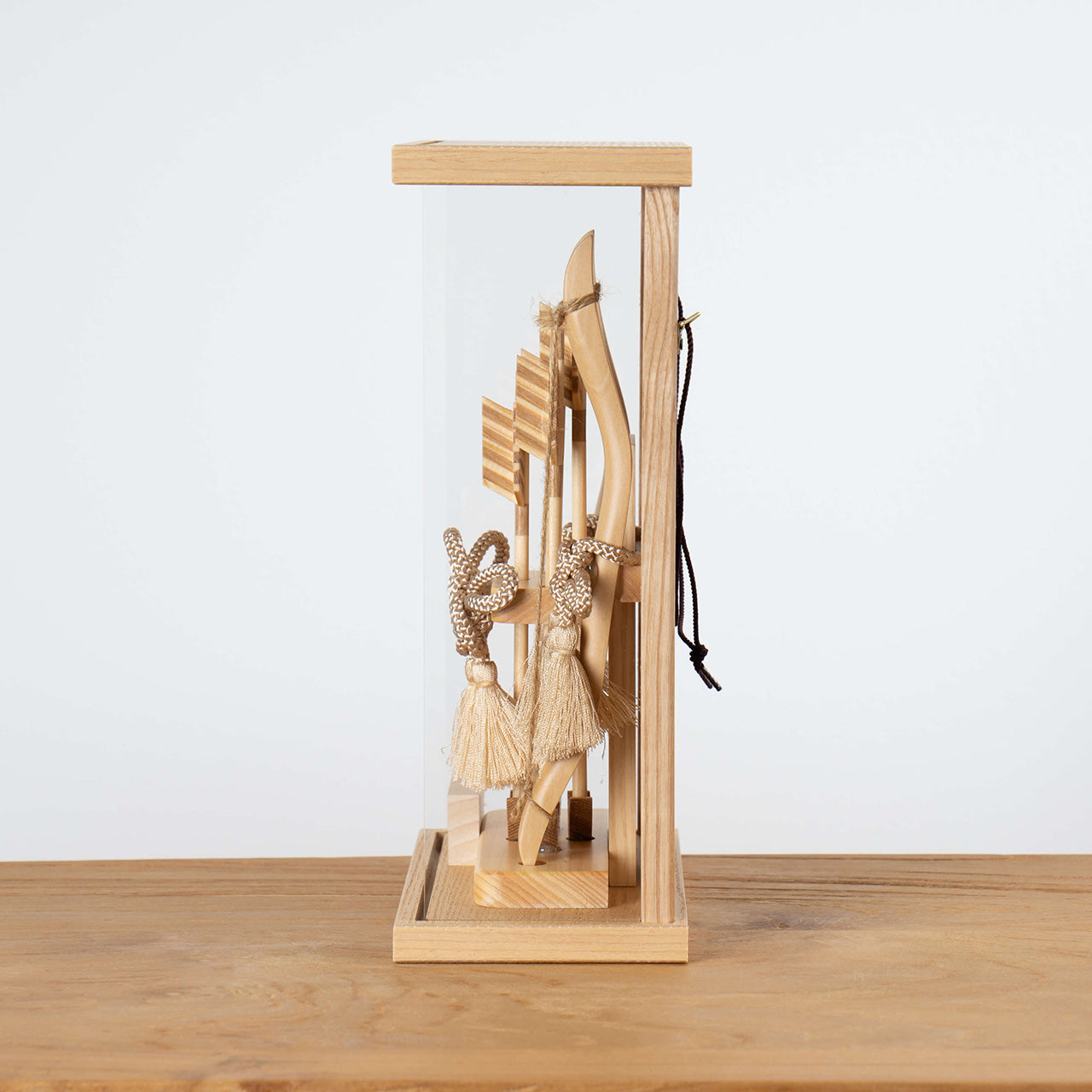 ことの木製破魔弓　麻の葉　Nケース