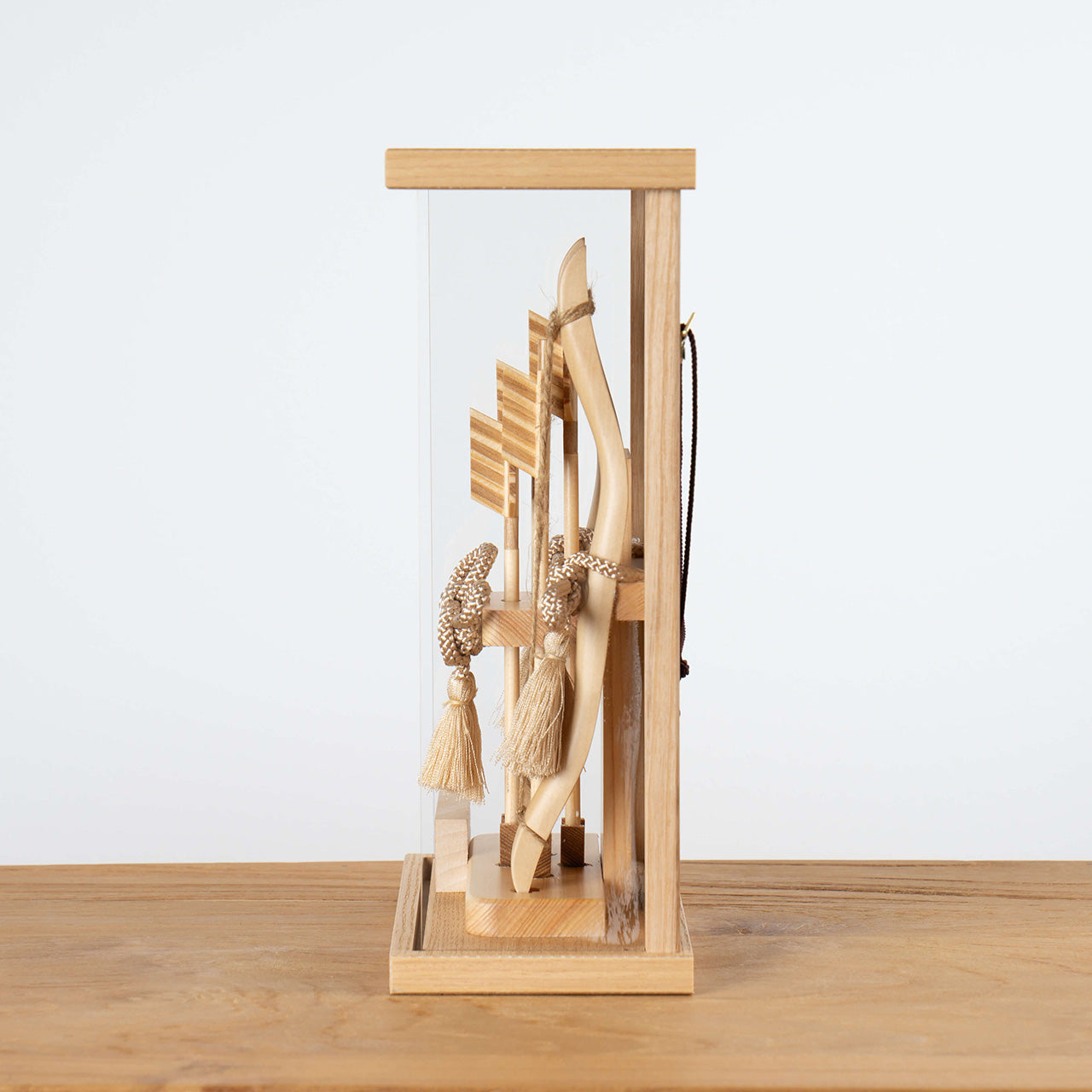 ことの木製破魔弓　青海波　Nケース