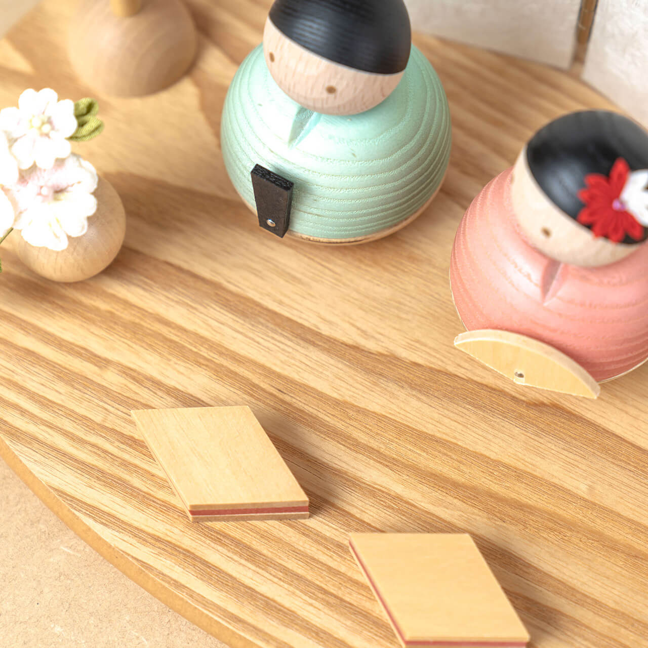 ことの木製ひな人形　つるし飾り　NP平台