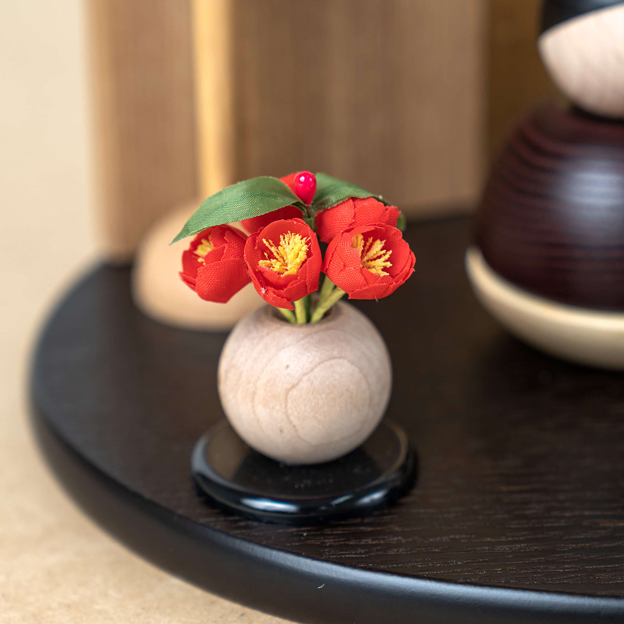 ことの木製ひな人形　つるし飾り　BR平台