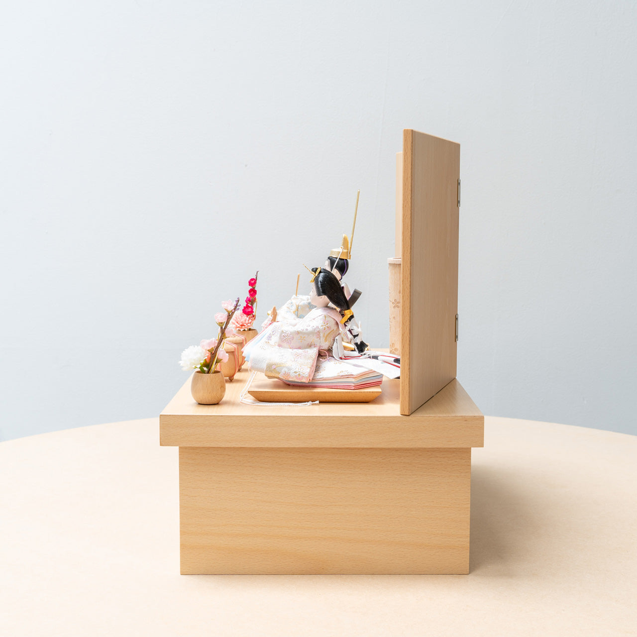 ことのひな人形　そら　麻の葉　収納