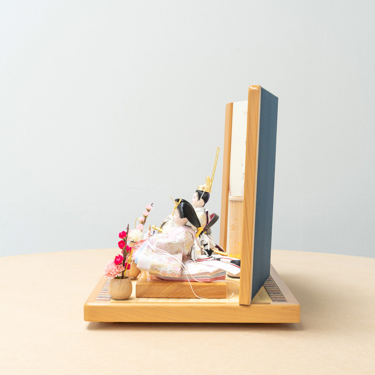 【早割】ことのひな人形　そら　ひのき　平台