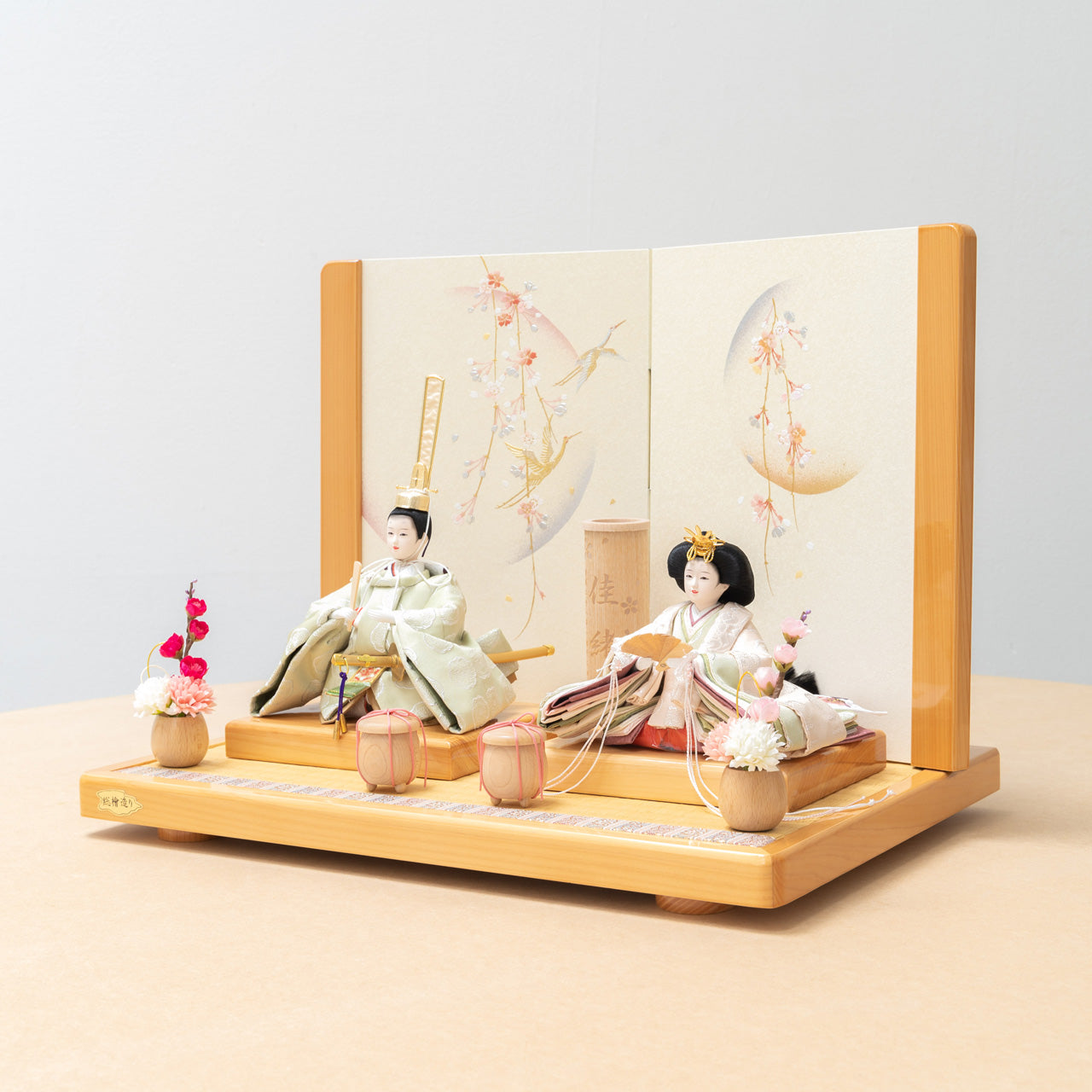 【早割】ことのひな人形　このは　ひのき　平台